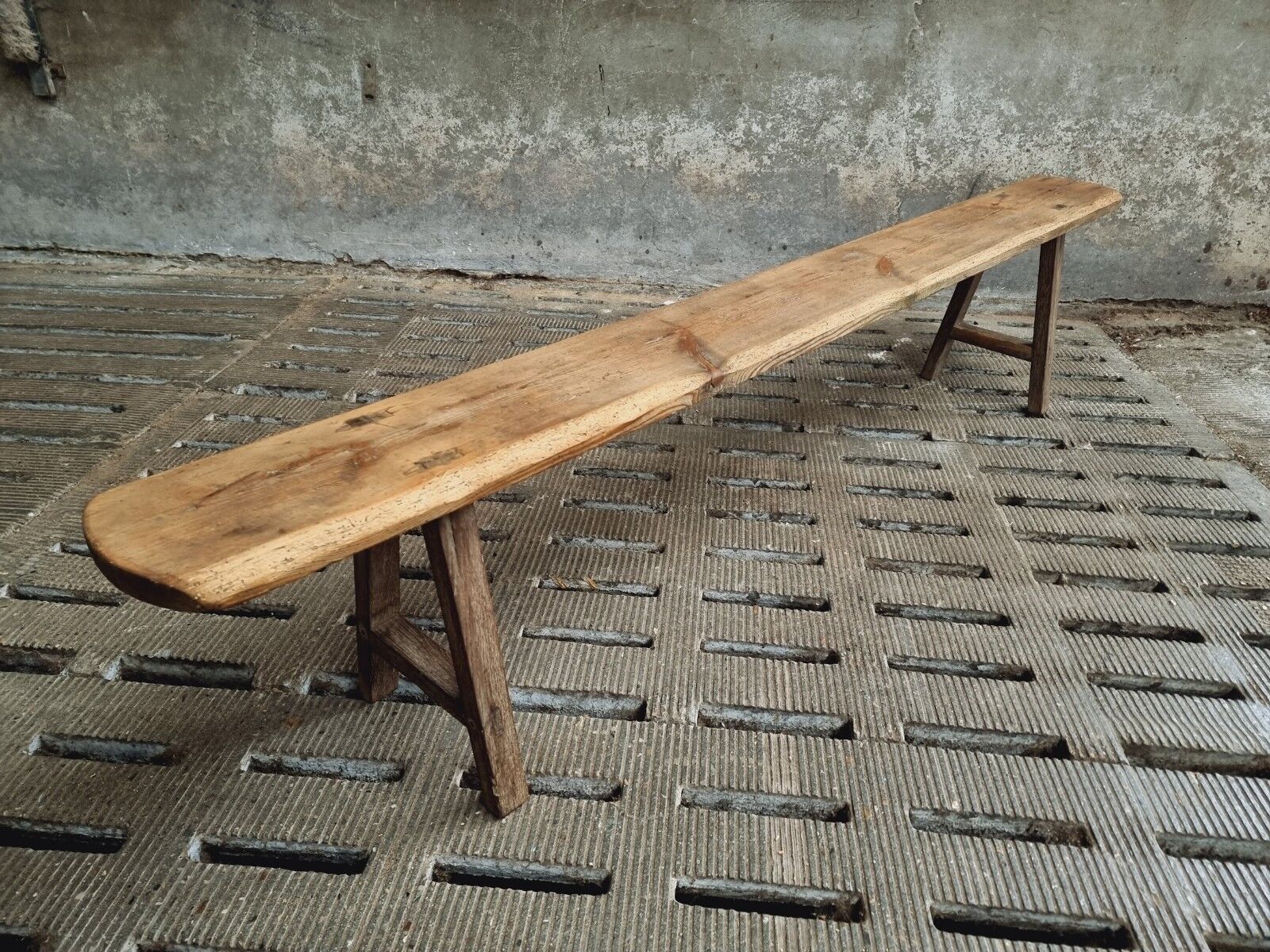 Antique table bench side table