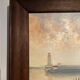Old painting, Marine signed André Cartayrade (1921-2016)