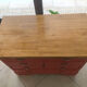Vintage terracotta chest of drawers