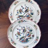 set of 2 flat plates model Phoenix from Villeroy and Bosch