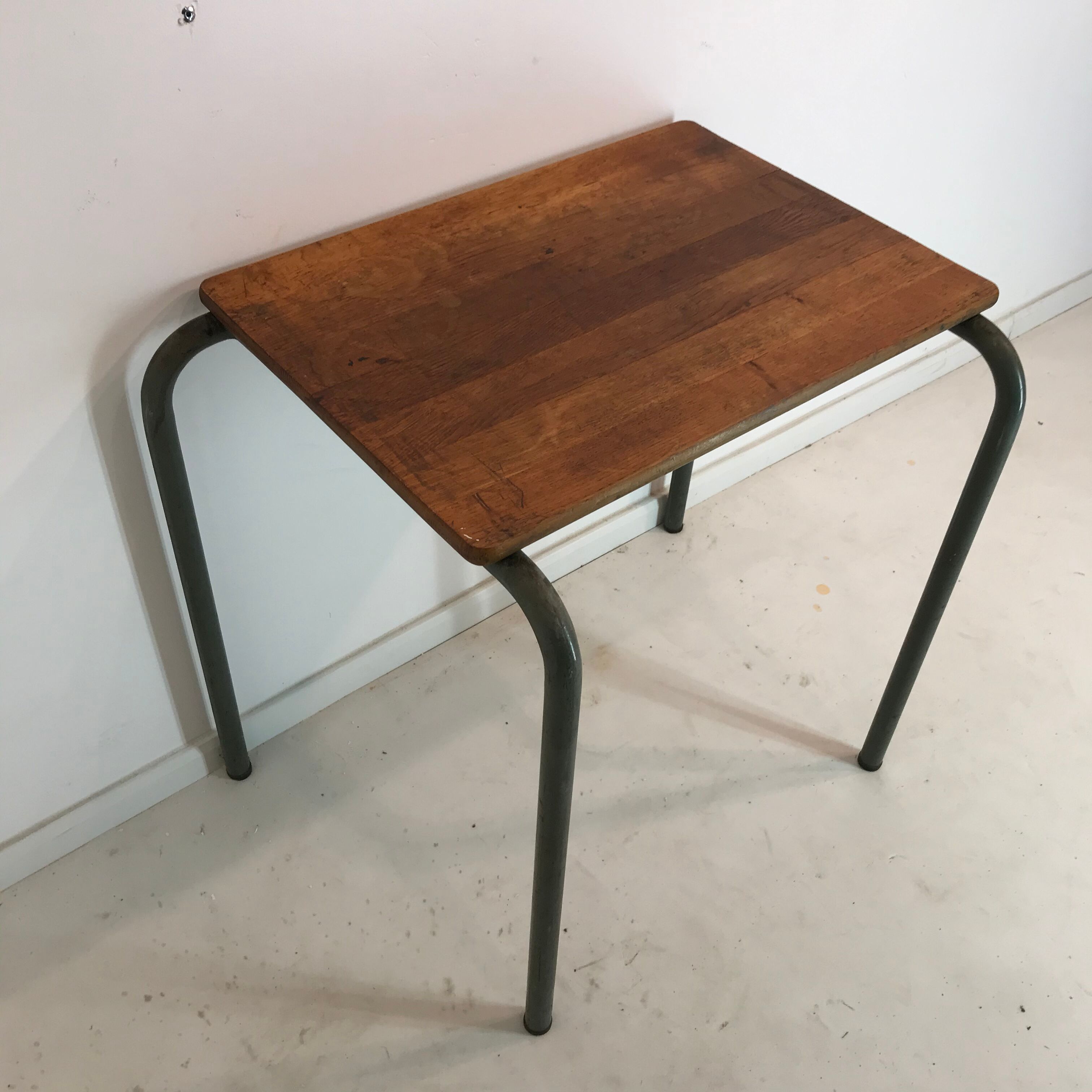 Student desk in the 1950