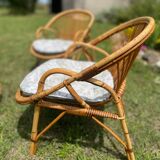 Restored garden furniture