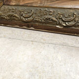 Mirror trumeau wood and plaster, early 20th