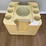 Bacco bar on wheels by Sergio Mazza for Artemide 1967