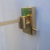 Pair of vintage brass wall light