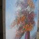 Multicolored bouquet, signed gebel