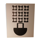 Victor Vasarely Serigraph after a copscular work