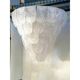 Contemporary White Graniglia Petal Chandelier by Simoeng