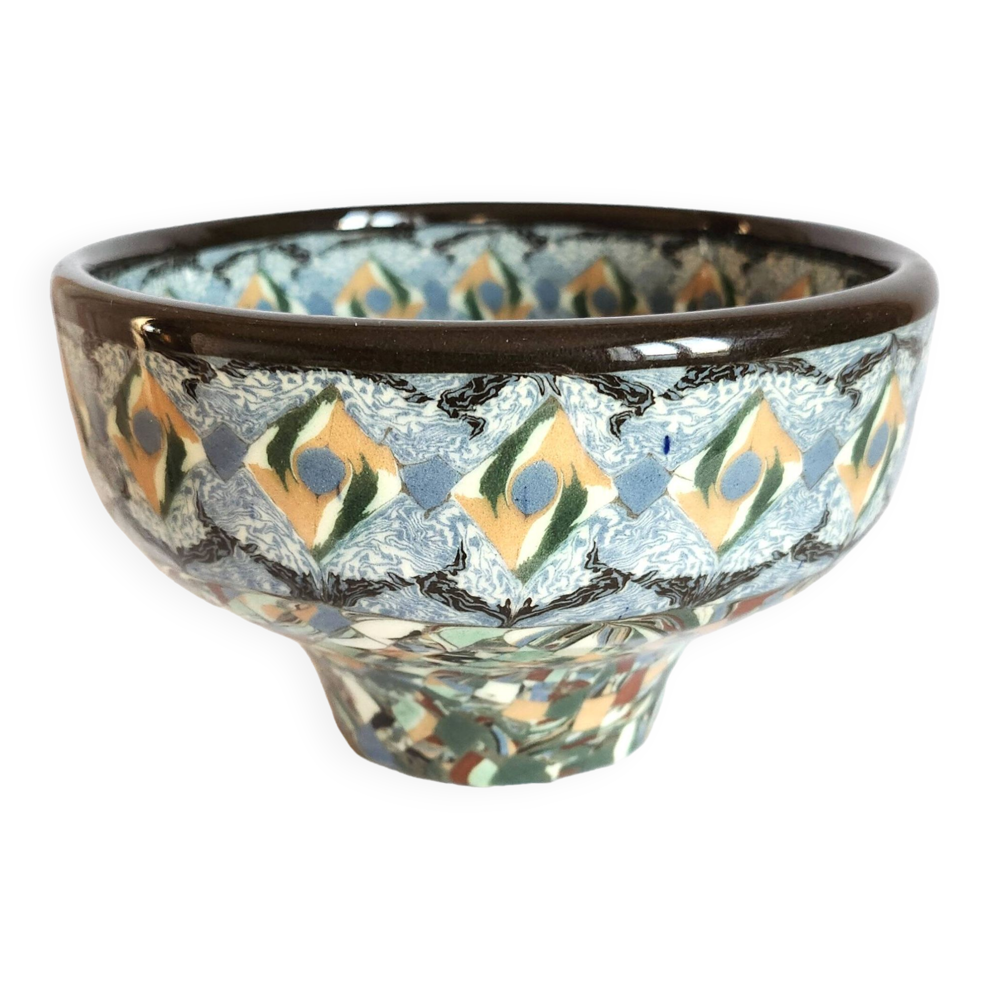 Gerbino Vallauris ceramic cup vase