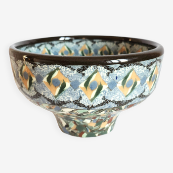 Gerbino Vallauris ceramic cup vase