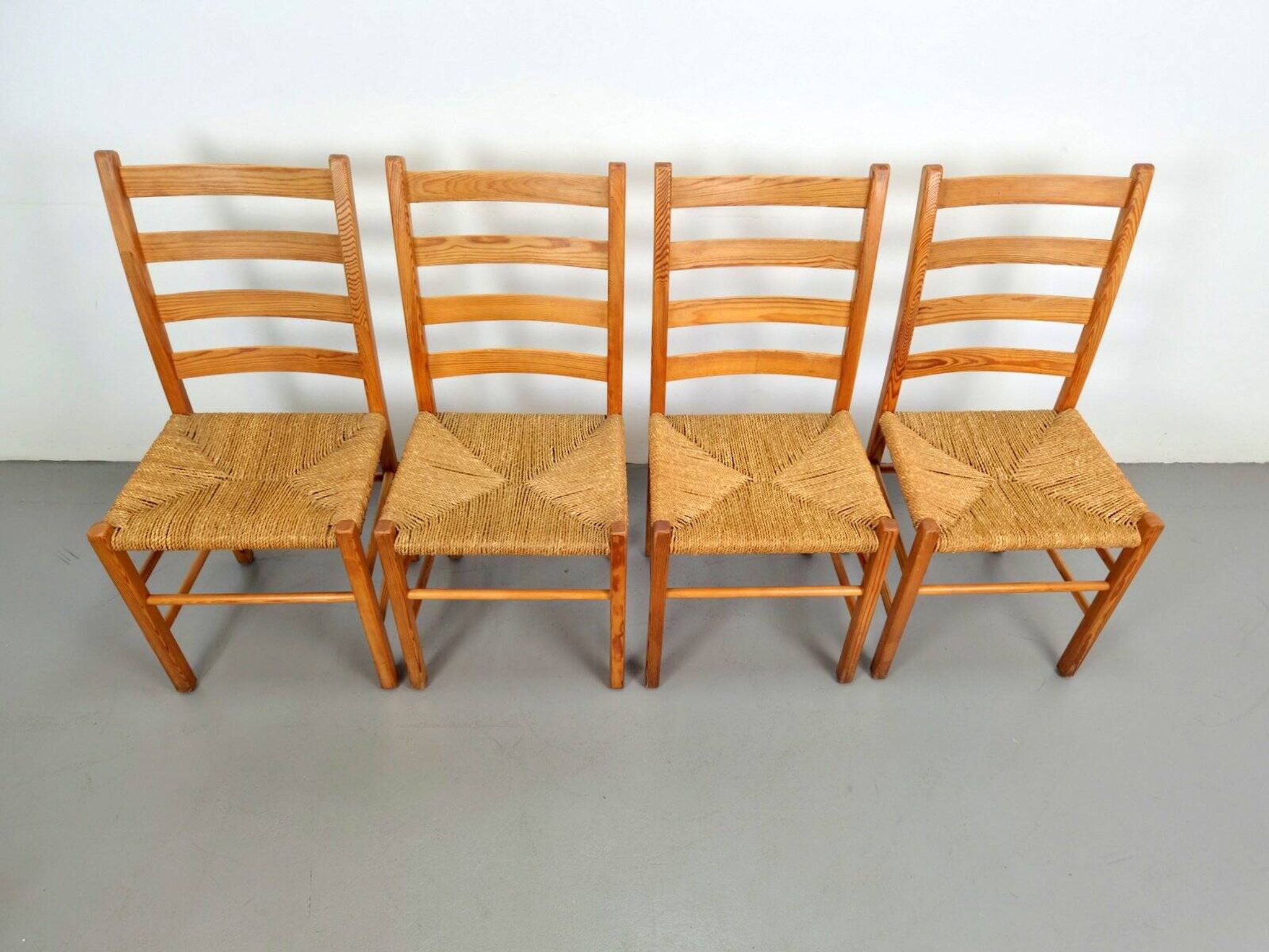 Jaerstolen Aksel Dining Chair from Möbelfabrikken Aksel L. Hansson, 1970s, Set of 4