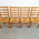 Jaerstolen Aksel Dining Chair from Möbelfabrikken Aksel L. Hansson, 1970s, Set of 4