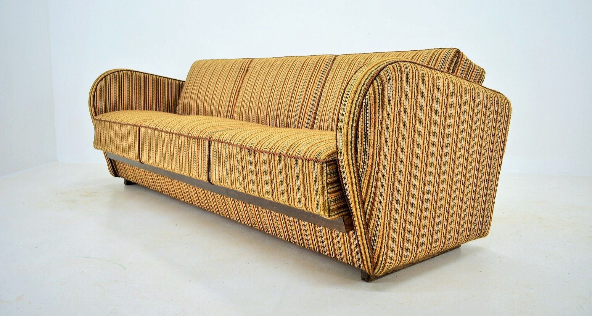 Art Deco Sofa or Bed H-363 Designed by Jindrich Halabala, 1930s