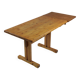 Table of solid pine arcs with extension, France 1970