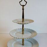 Maison Haviland 3-tier servant in Limoges porcelain.