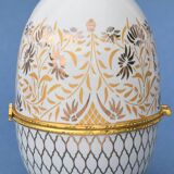 Jewelry box in the shape of a porcelain egg
