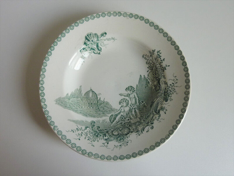 6 Trianon St Amand hollow plates