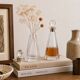 Oil and vinegar bottles in crystal by Paloma Picasso for Villeroy & Boch.