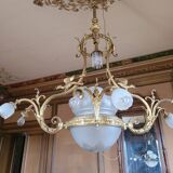 Lustre ancien style Louis XVI