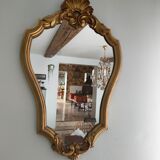Gilded style mirror, 61x39 cm