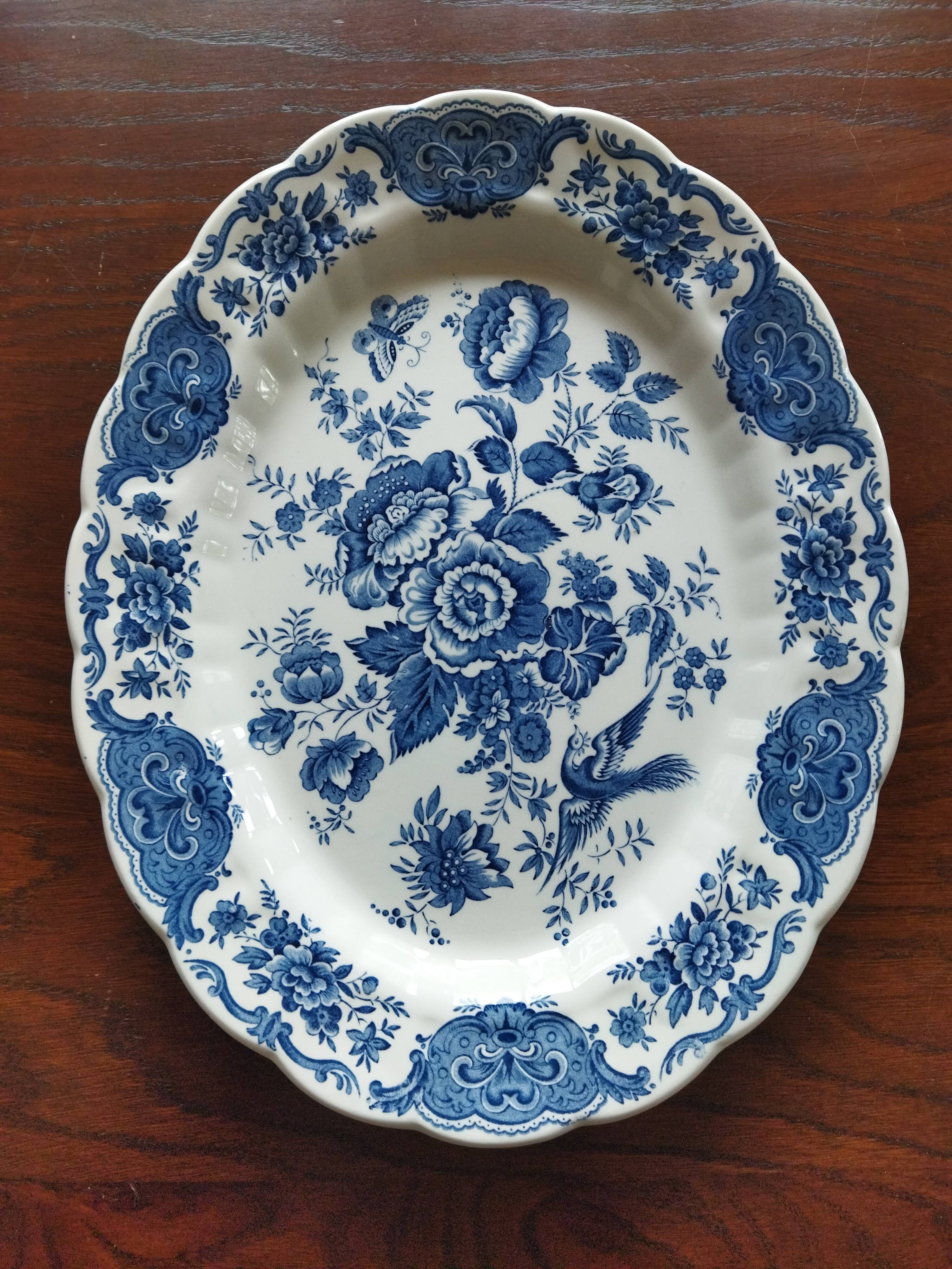 English oval dish "Windsor" Ridgway