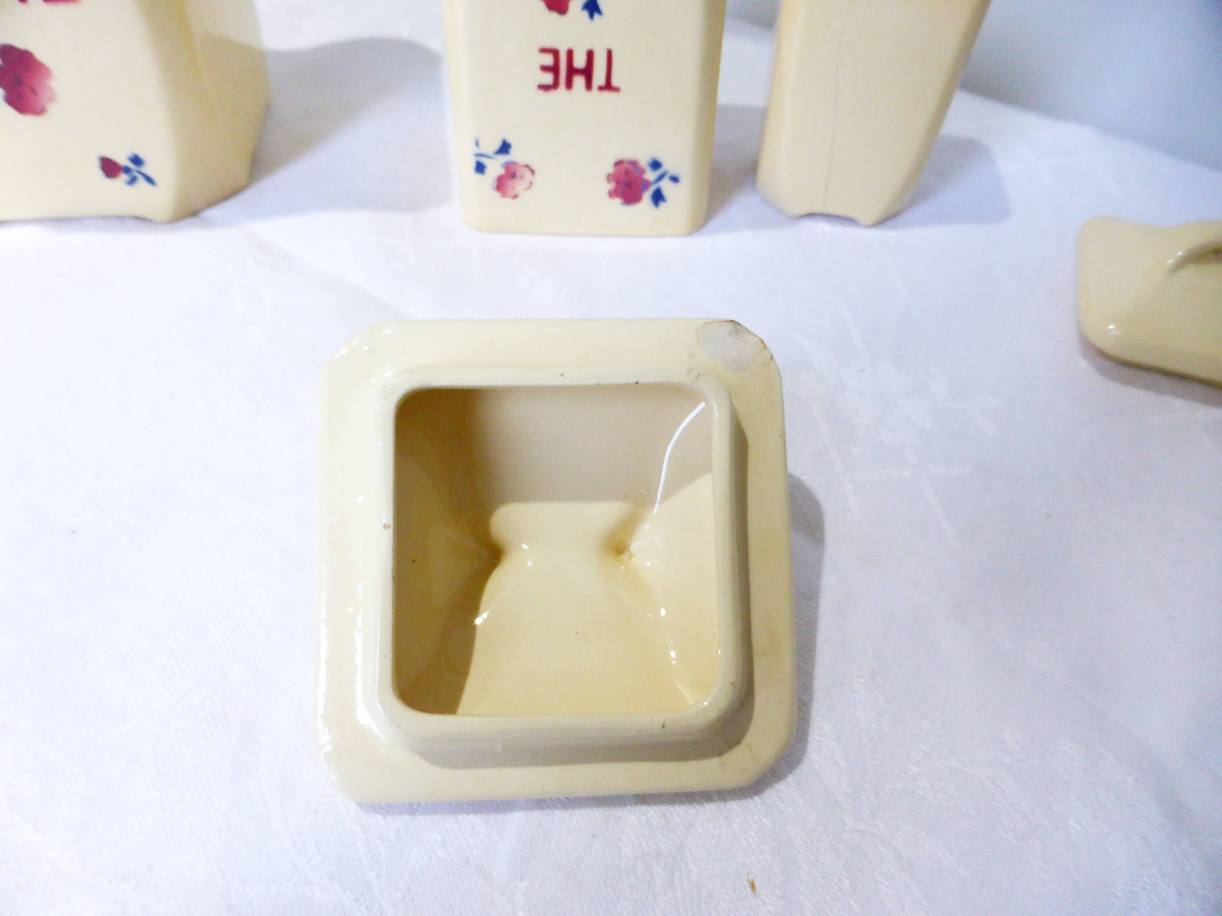 Set of 3 spice jars from Badonviller 211293