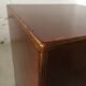 Tabouret cube en bois vintage, circa 1980