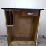Old plastimeuble counter with cash drawer