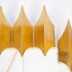 Pair of 2 Danish Gothic 3 wall lights by Bent Karlby, Lyfa, 1960s.