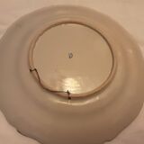 Delft moulin faience plate signed vd