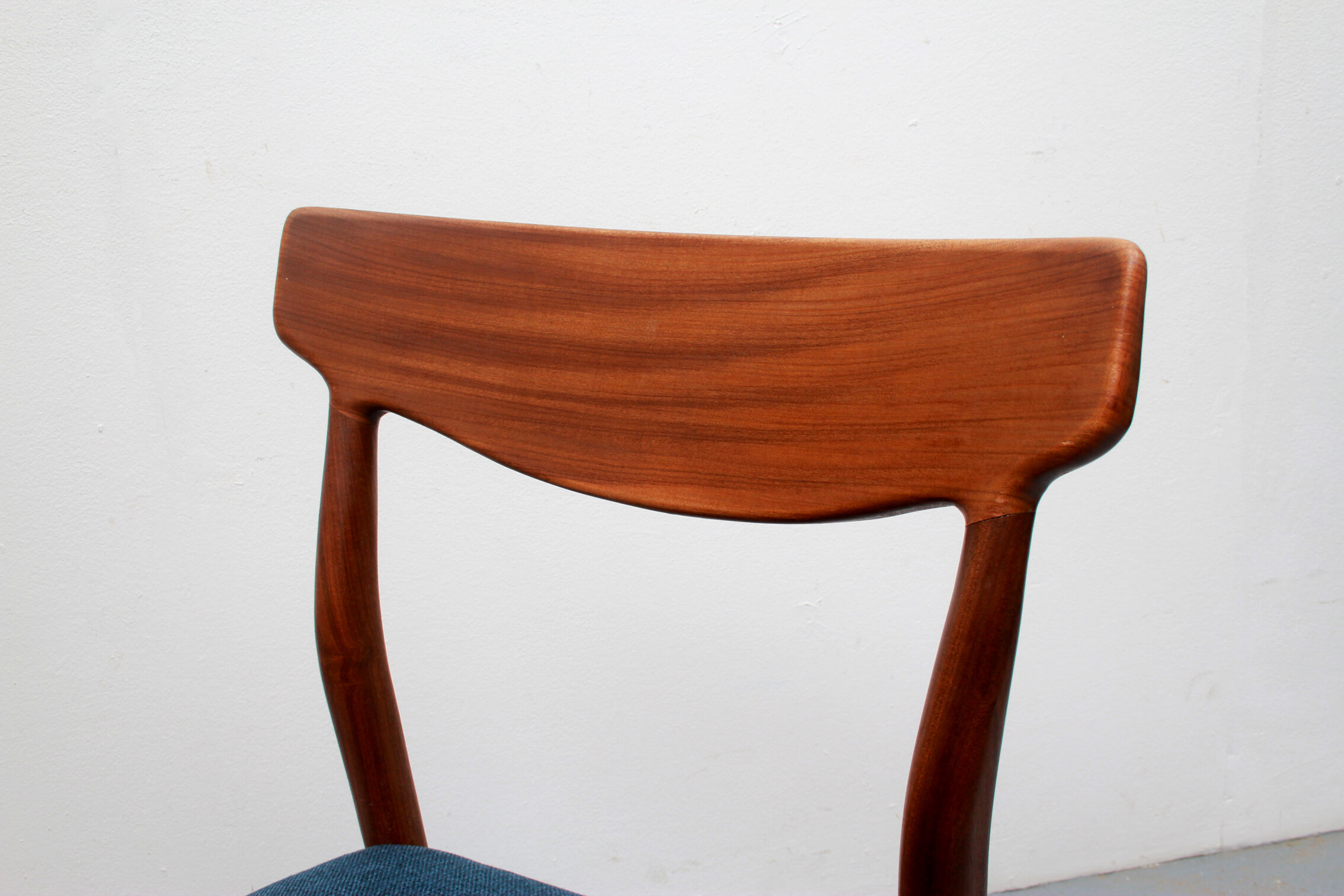 Set of 4 chairs in teak, Herkskröter for Lübke