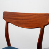 Set of 4 chairs in teak, Herkskröter for Lübke