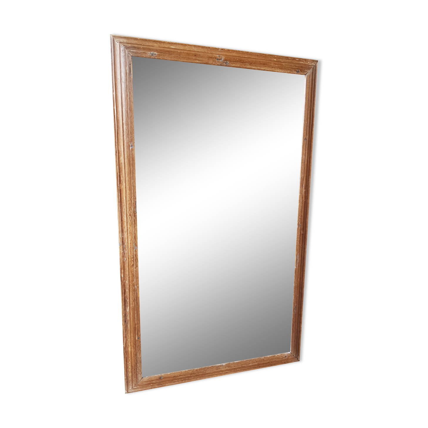 Ancient Burmese teak mirror