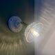 Vintage glass cut lampshade - tableware collection -