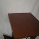 Table basse ; range disques ; revues style scandinave des années 50