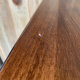 Wooden pedestal table