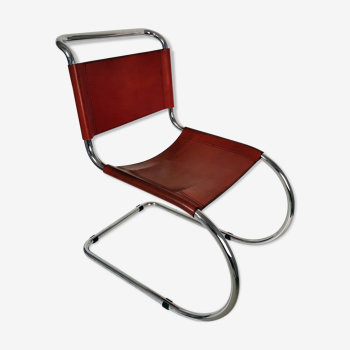 Chaise MR10 de Mies Van Der Rohe pour Fasem, 1980