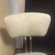 Vintage metal and leather office chair