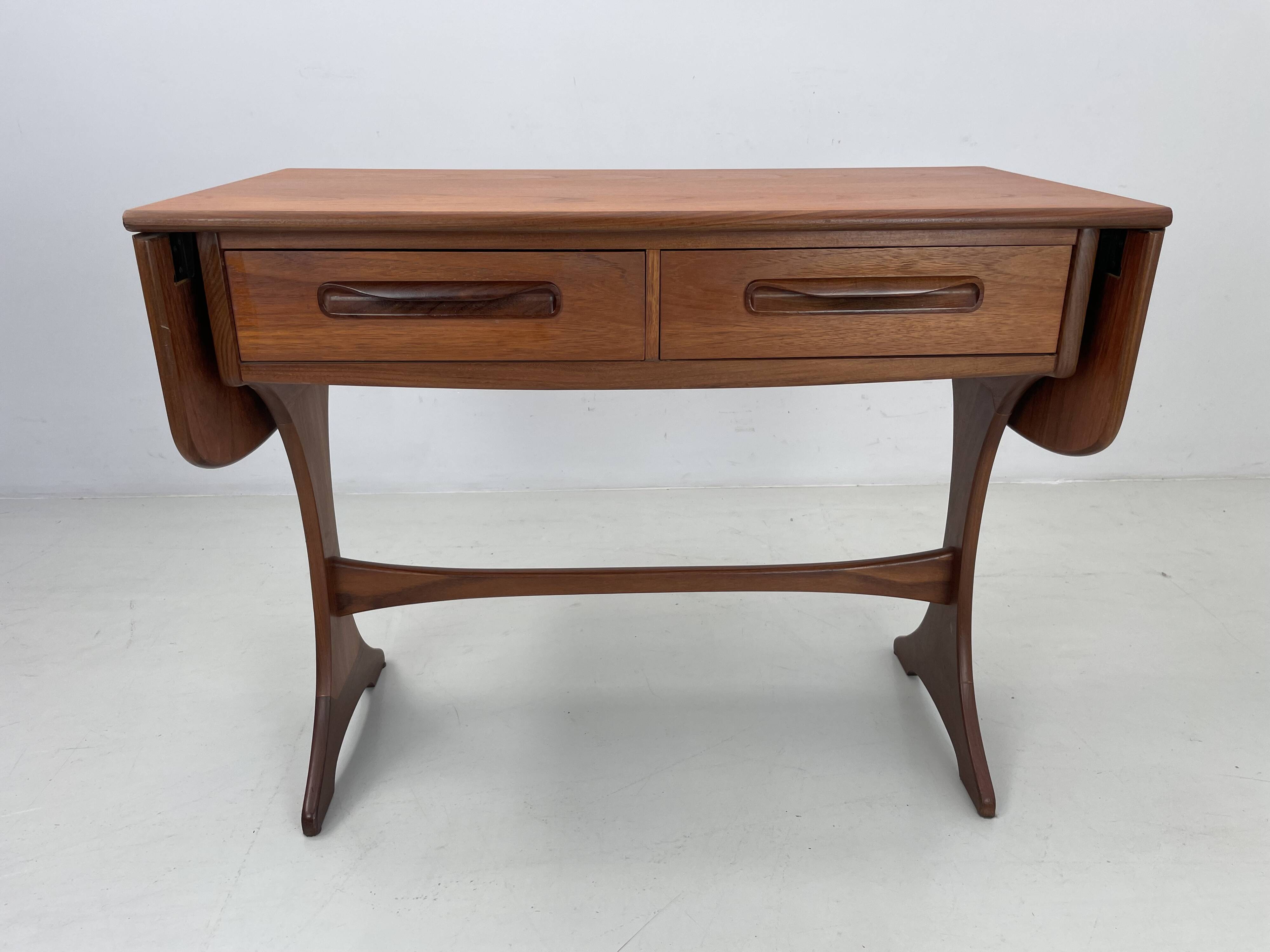 Vintage rare desk by G-Plan design Victor Wilkins 1960's