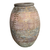Vase artisanal vintage en céramique