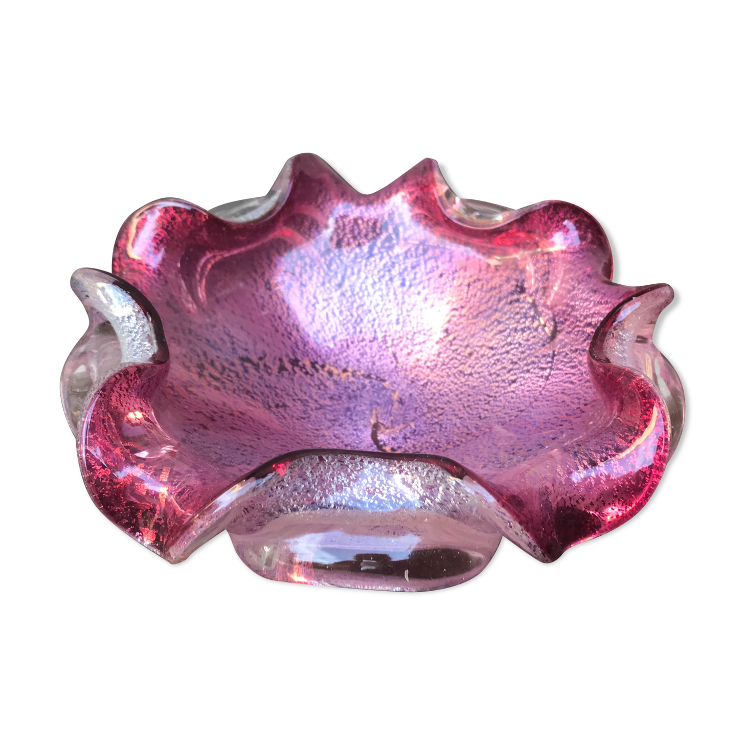 Empty ashtray Murano pocket