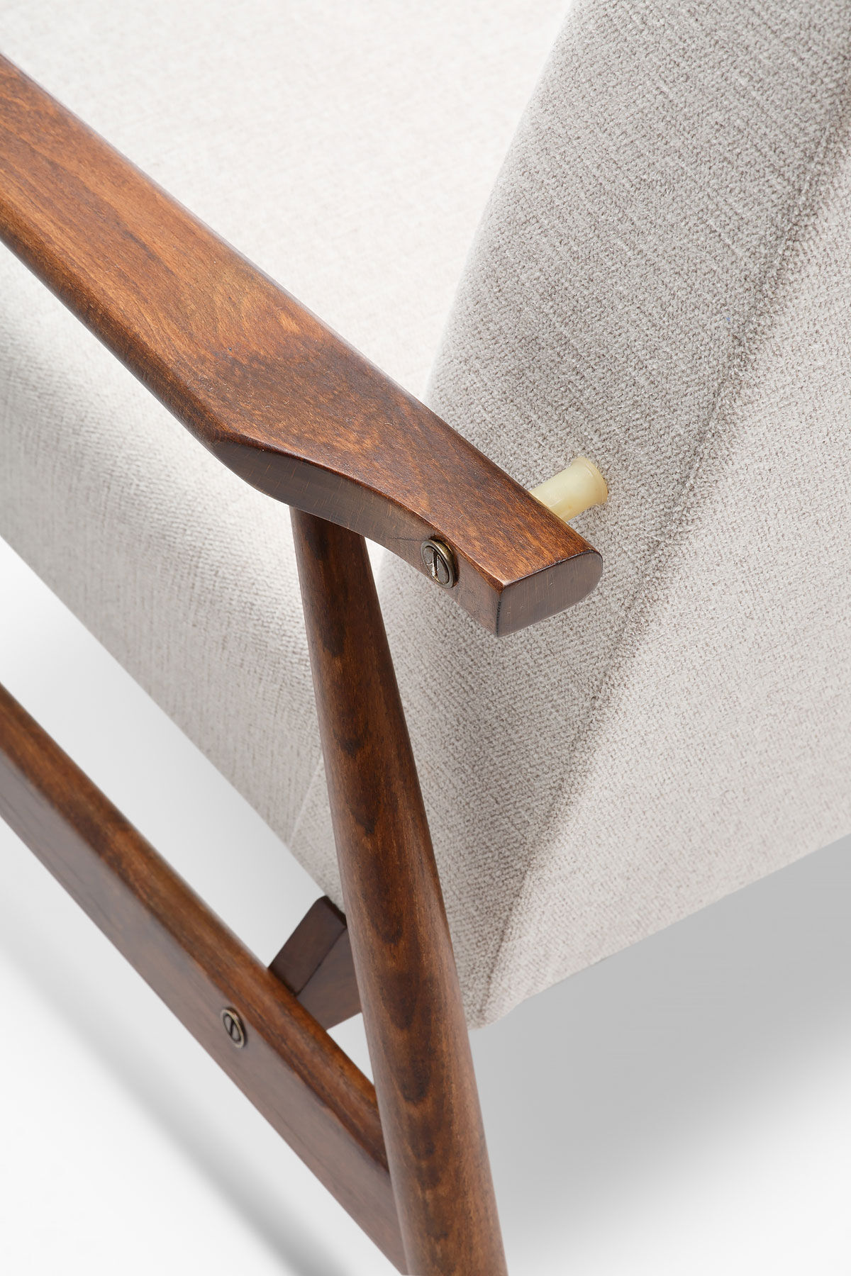 Paire de fauteuils fox des années 70