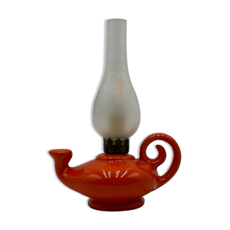 Vintage ceramic lamp, made in italy 1960