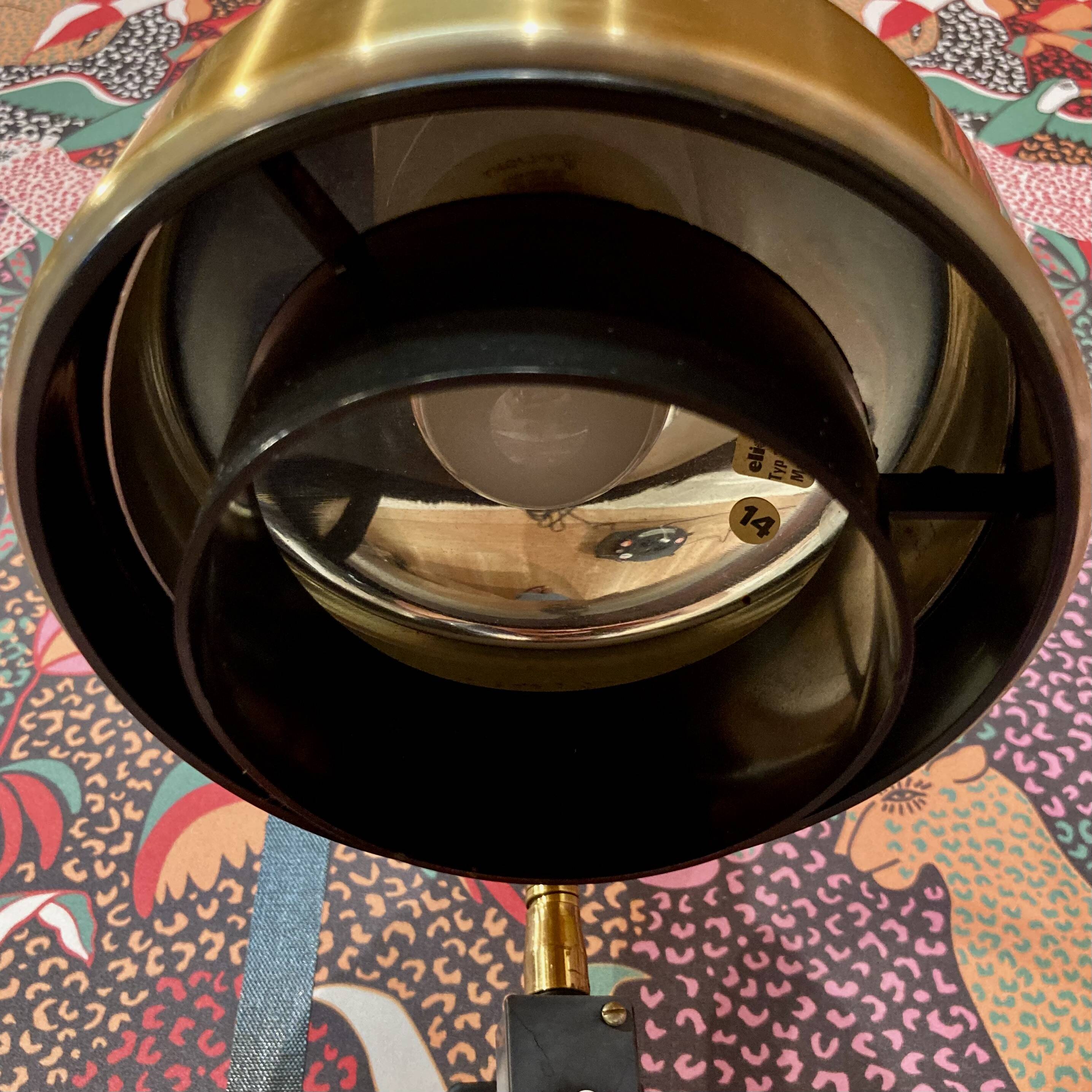 Set of 4 modular wall lights Scandinavian design 1950.