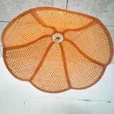 Rattan & cane petal suspension