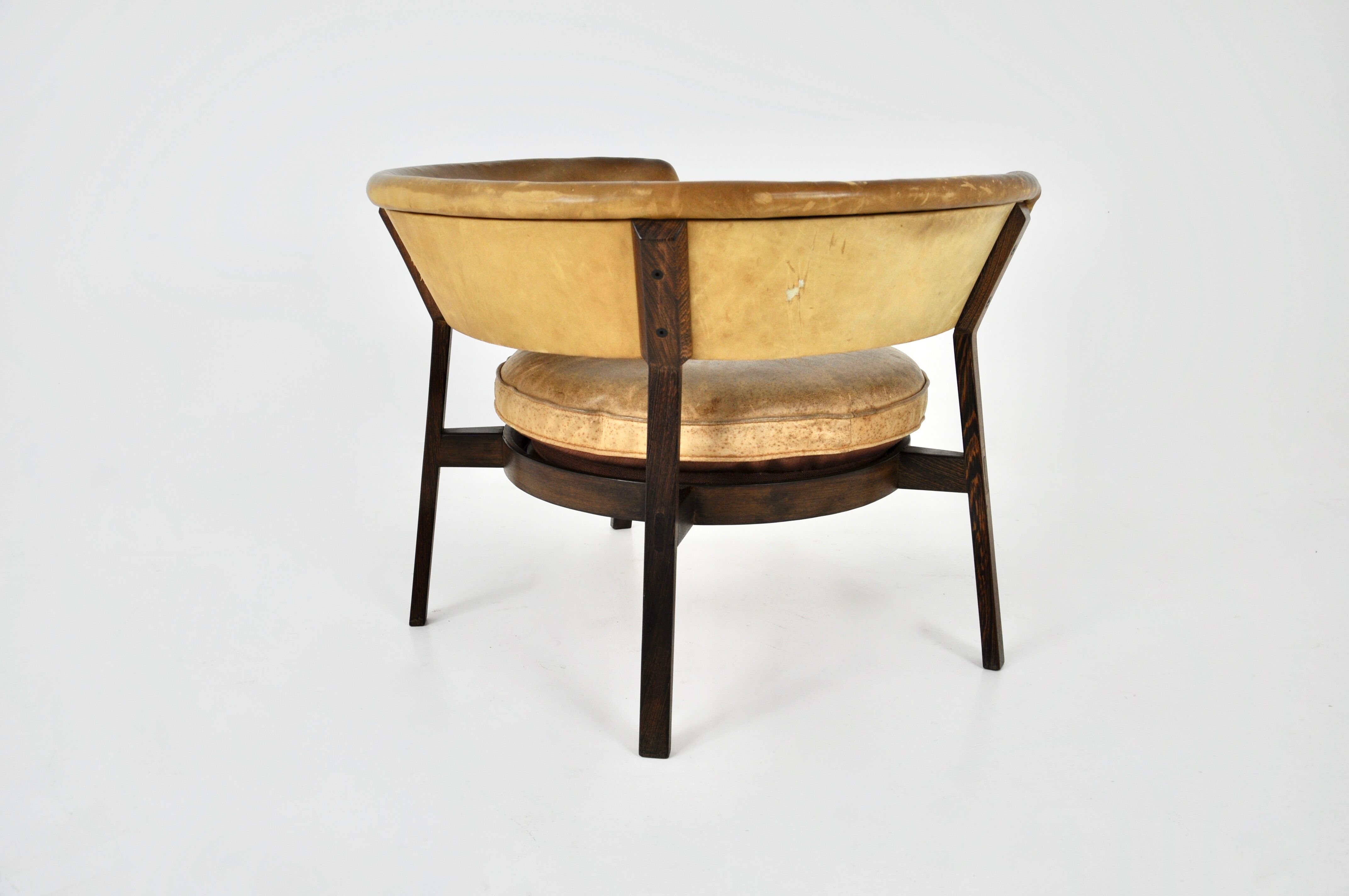 Armchair P28 by Eugenio Gerli for Tecno, 1958