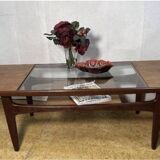 Mid century retro vintage teak coftee table by GPlan "Mad Man" 1960 Mi