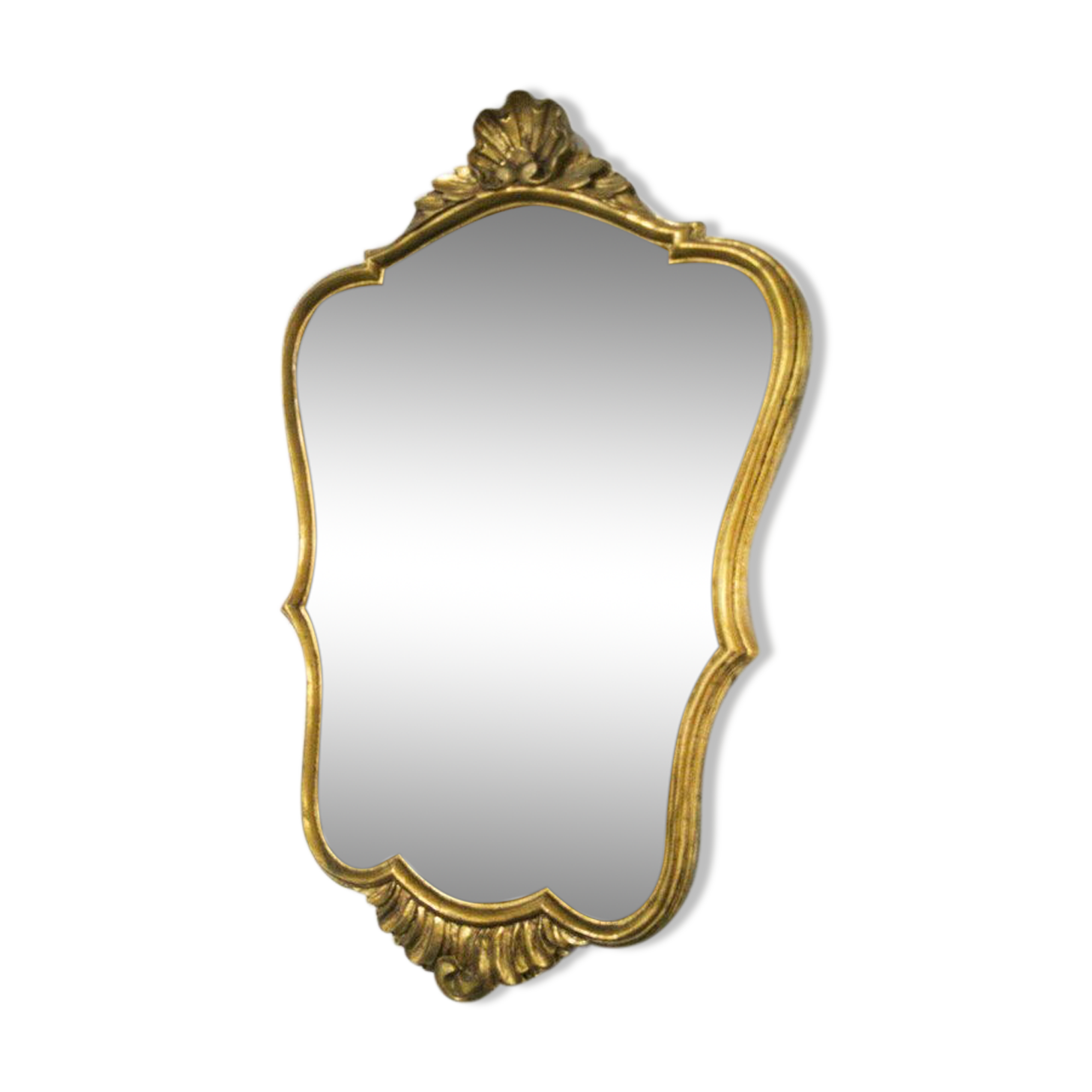 Baroque gilded mirror 53x35cm