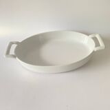Revol earthenware dish, with 2 handles, 1990
