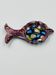 Vintage Fish Bowl Enamel on Copper Modernist 70s